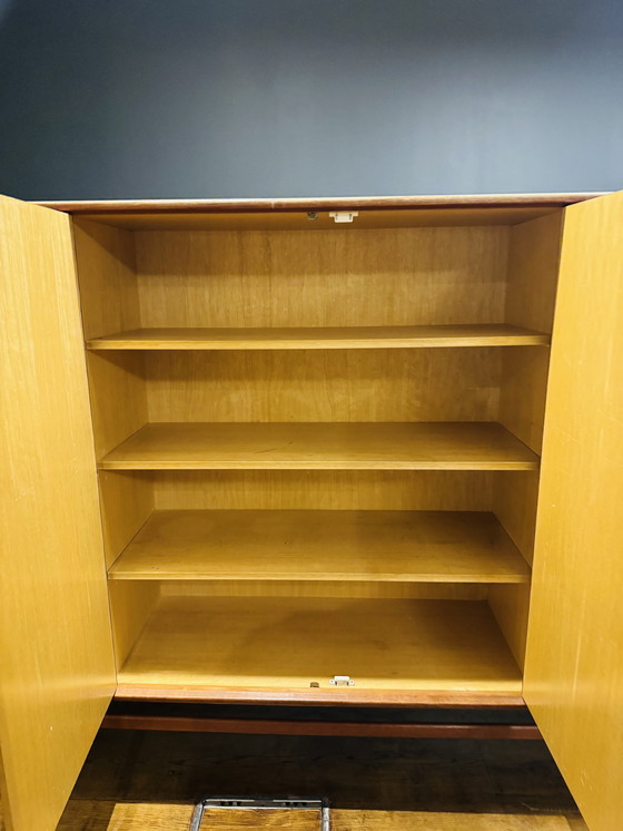 Image 1 of Mid-Century Modern RT 200 highboard in teak by Heinrich Riestenpatt for RT Möbel, from the 1960s