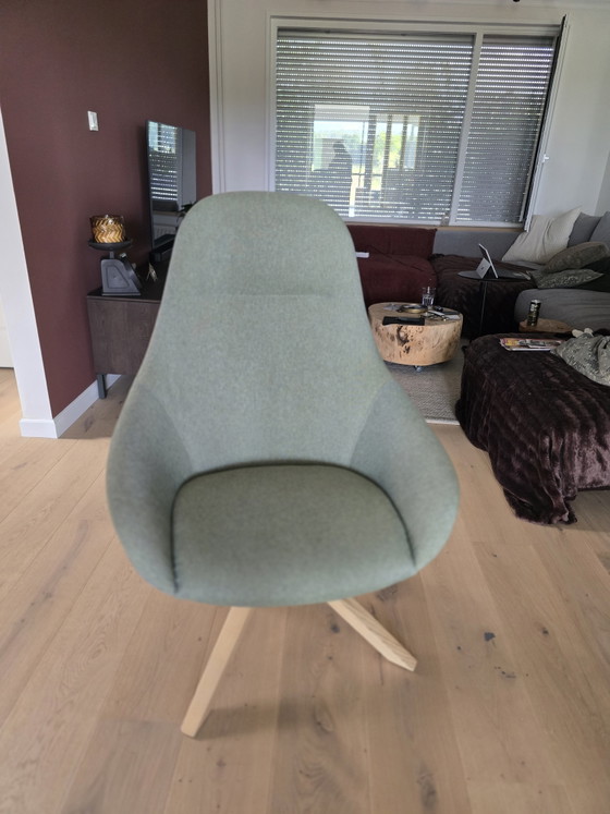 2x The Next Lounge High Rotatable di Andreu World – Poltrone, Textile, Wood (photo 8 of 10)
