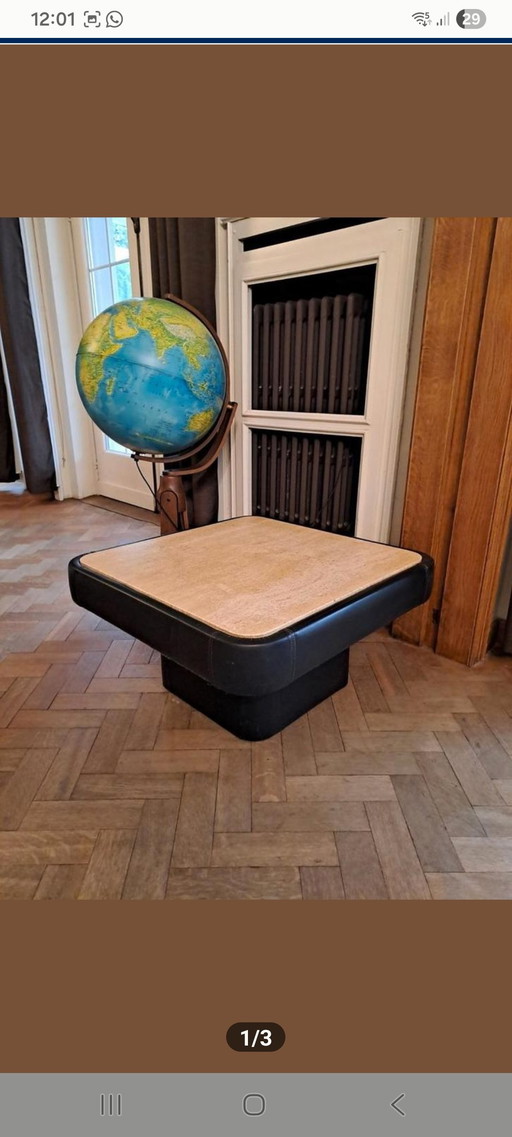 Vintage travertine table