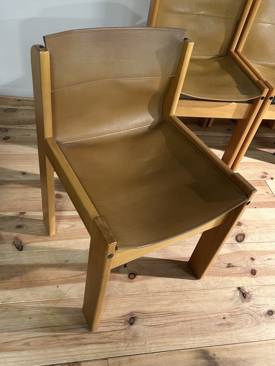 Image 1 of Vintage Ibisco Design Italiaans Tafel & 6 Stoelen Seventies