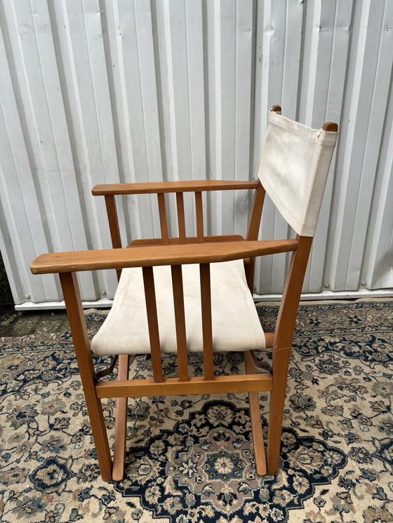 Image 1 of Mid-century Herlag regisseurstoel