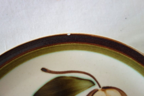 Image 1 of 6 Gien Mombasa pattern dinner plates from the 1970s