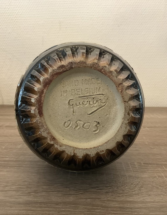 Raro vaso in ceramica di Roger Querin (1896 - 1954) – Roger Guerin, Vasi (photo 6 of 6)