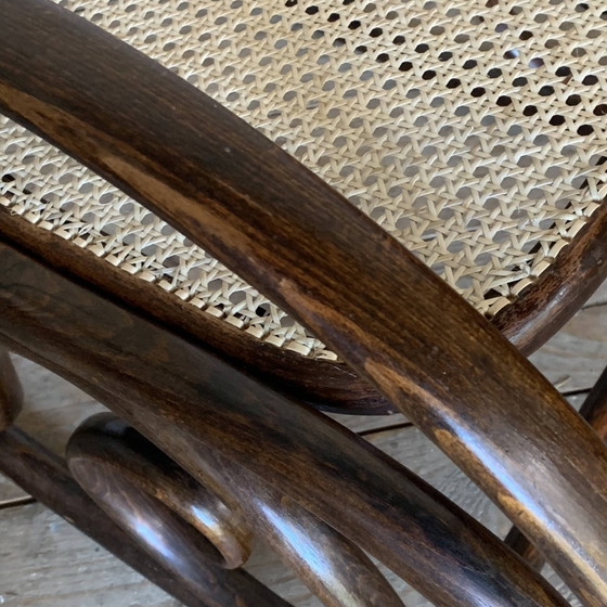 Schommelstoel Jakob & Josef Kohn – Schommelstoelen, Wood, Vintage (photo 7 of 11)