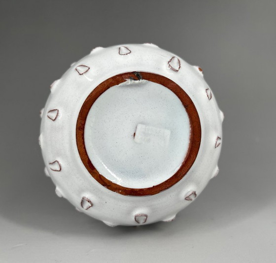 Image 1 of Vase aus Hallstatt-Keramik (gestempelt „Hallstatt Austria“) – Gudrun Baudisch-Wittke zugeschrieben – 1950er Jahre