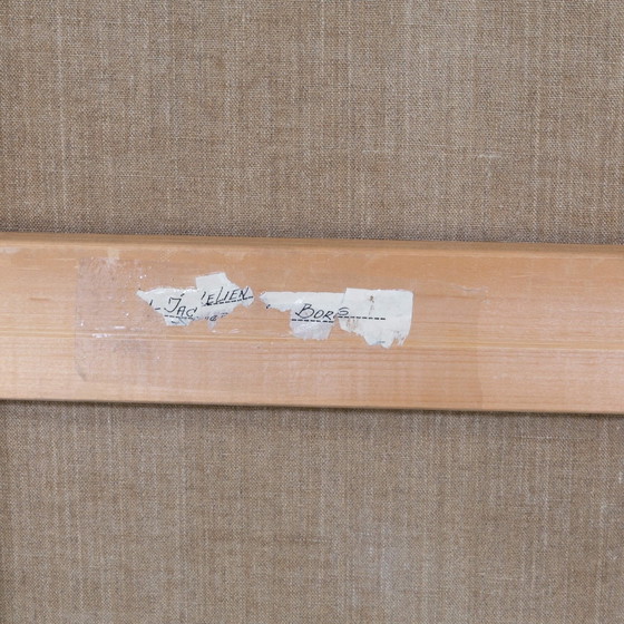 Image 1 of Besonders großes Kunstwerk Jacqueline Borg 1980er Jahre