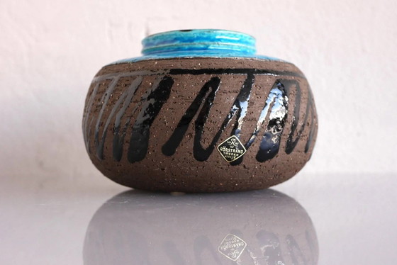 Image 1 of Mid-century modern studio art ceramic vase by Inger Persson for Rörstrand, Sweden, 1970s
