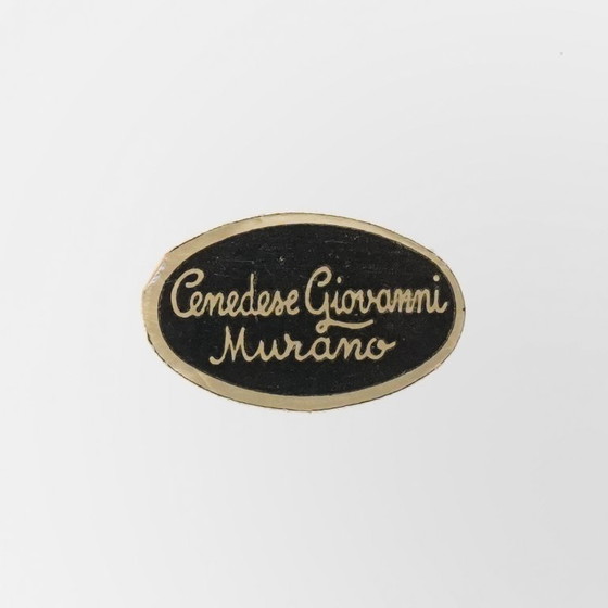 Image 1 of Botella de cristal de Murano con tapón de Giovanni Cenedese, década de 1970