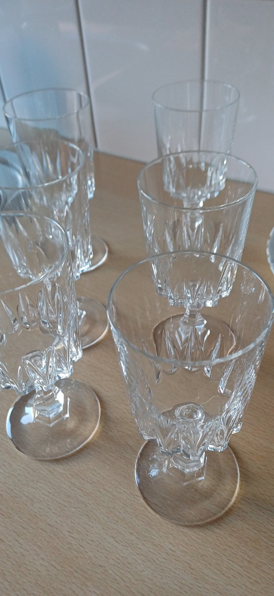 Image 1 of 6 vasos de cristal