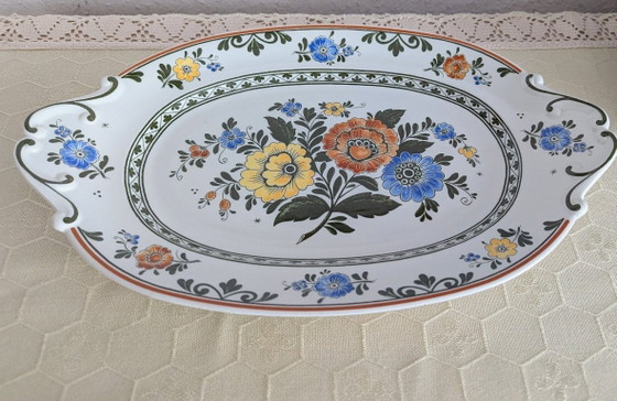 Oval serving platter, by Villeroy & Boch, "Old Amsterdam" – Villeroy und Boch, Crockery, Porcelain (photo 2 of 9)