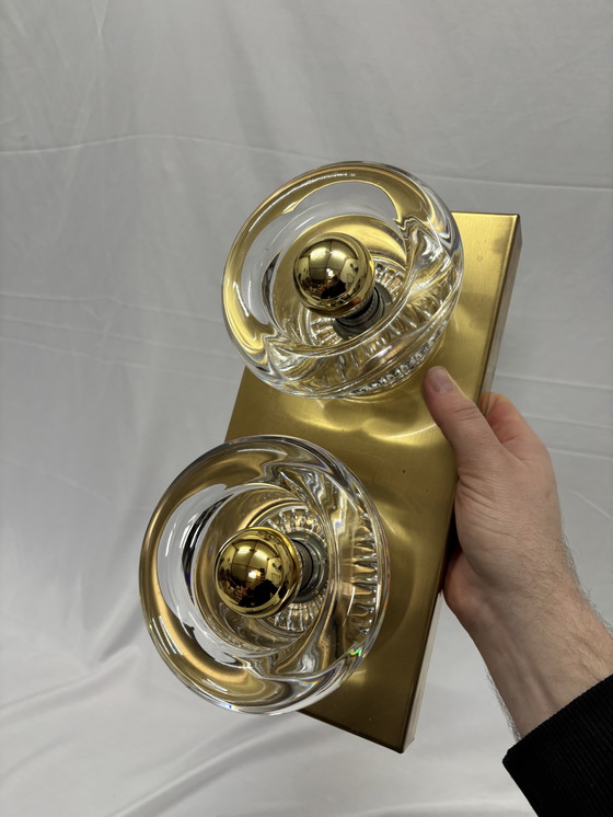 Image 1 of Lampe murale vintage style spatial gebrüder Cosack (années 1960/1970)