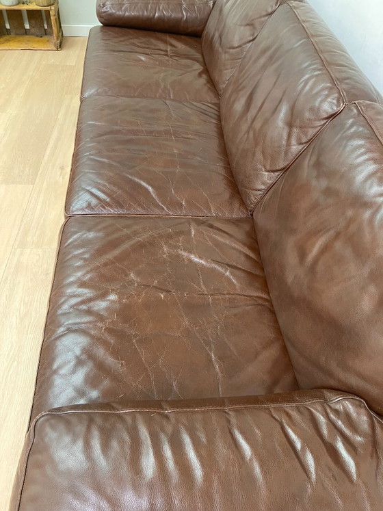 Vintage Leather Three-Seater Sofa by Perida – 3-5 seaters (photo 12 of 13)