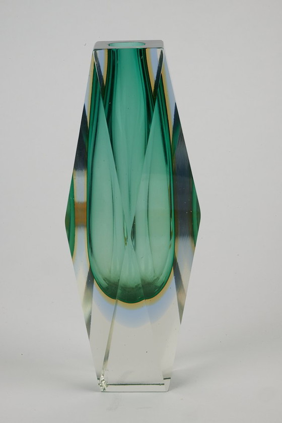 Image 1 of Murano vase by Flavio Poli, 1960s
