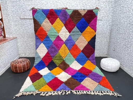 Tapis berbères multicolores en laine 300cmx200cm