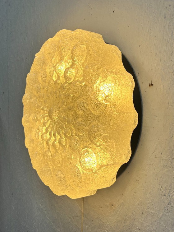 Image 1 of Lampada da soffitto/parete XL vintage/di metà secolo, anni '70