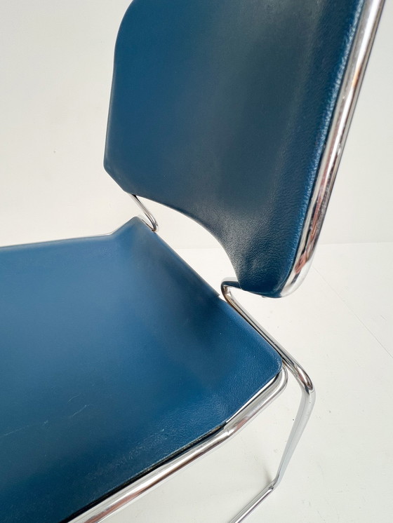 Image 1 of Set of 6 Matrix Krueger Chairs by Thomas Tolleson, 1970's