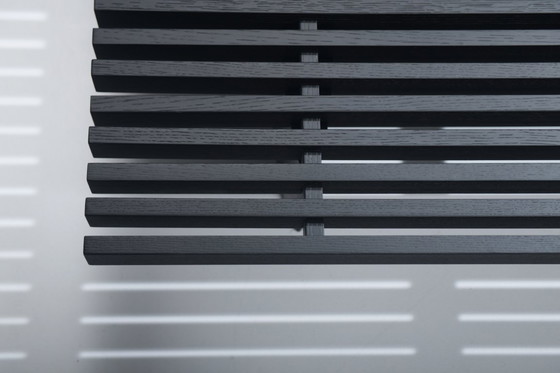 Image 1 of Superbe banc Cansado Refolo 514 XL en chêne noir par Charlotte Perriand - Cassina