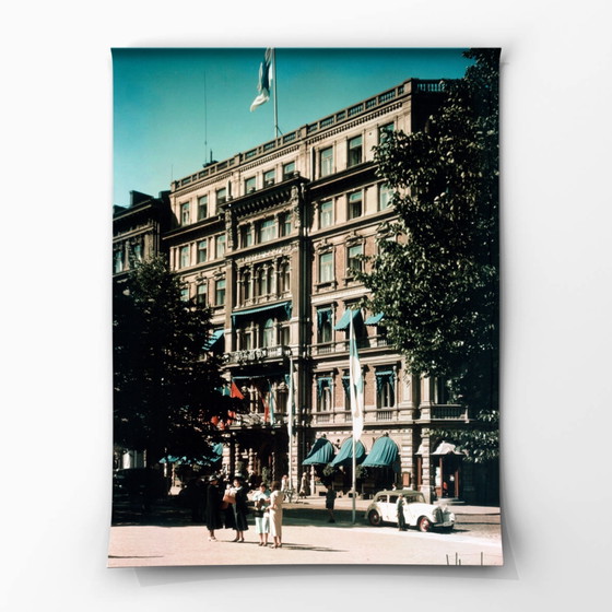 Image 1 of 1x Fine Art Print — Hotel Kämp, Helsinki, 1950 kodachrome