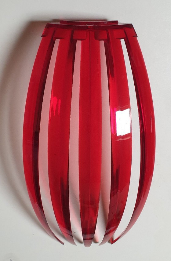 Image 1 of 2 x Herstal Pulz Tentakel XL Pendelleuchten rot