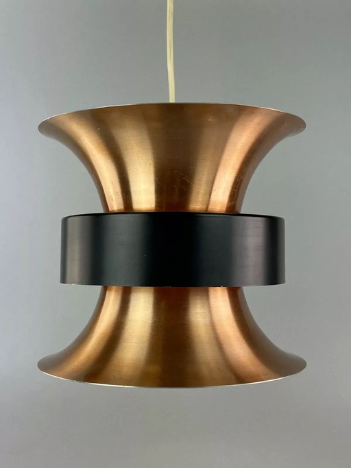 Lampe des années 70 Lampe à suspension Plafonnier métal Space Age Design VEB 60s