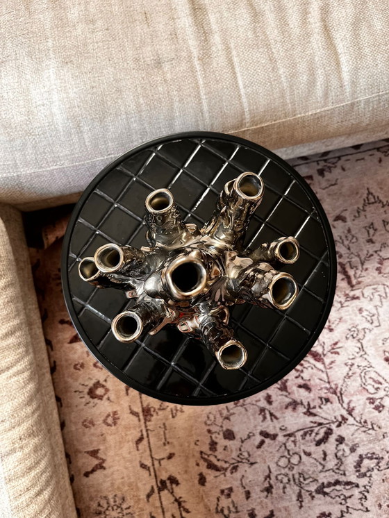 Image 1 of Coral Vase Silver by Pols Potten