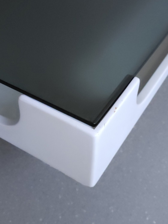 Image 1 of Tavolino da caffè vintage in stile spaziale o tavolino da caffè