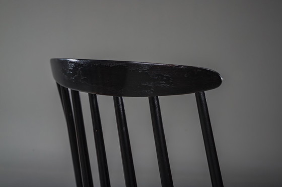 Image 1 of Satz Fanett-Esszimmerstühle von Ilmari Tapiovaara, 1960er Jahre