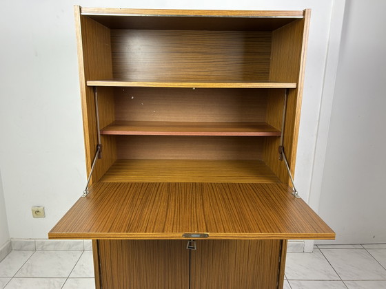 Image 1 of Vintage Unigro kast opbergkast met klep