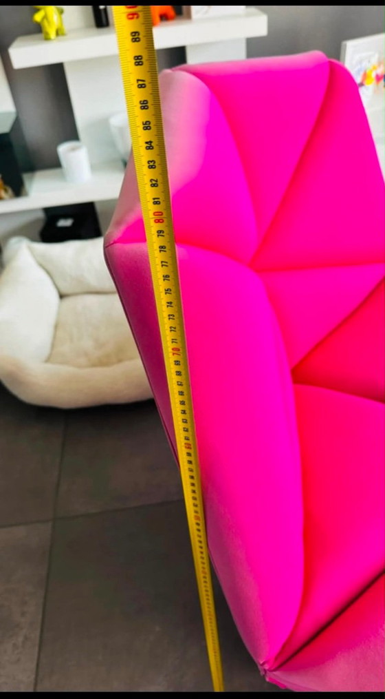 Coppia di poltrone di design ALBERTA GOSSIP – design italiano – lavorazione originale – Textile (photo 6 of 8)