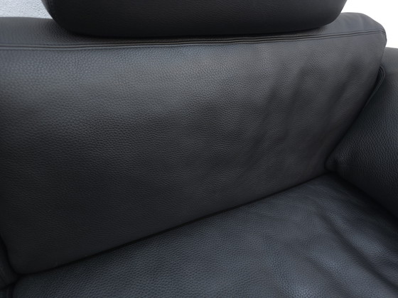 Image 1 of De Sede ds 17 Wk Living Leather Sofa Couch Designer Sofa Black Top