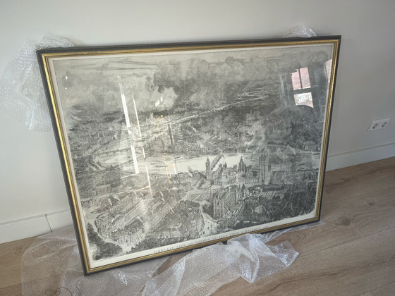 Image 1 of Vue de Londres depuis un ballon 1884 par W.L. Wyllie et H.W. Brewer