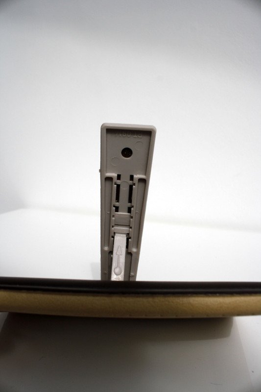 Image 1 of Beige skai fotolijst - vintage