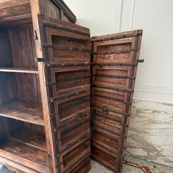 Antieke Indiase kast – Opbergkast, Wood (photo 4 of 5)