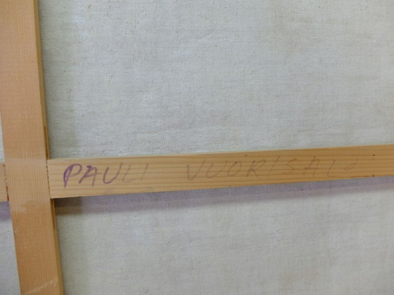 Image 1 of Pauli Vuorisalo (1944-2017) , Technique Mixte Sur Toile De 1970