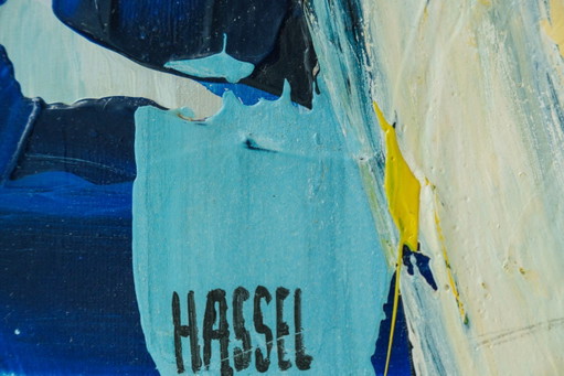 Ad van Hassel - Abstract composition Tulip