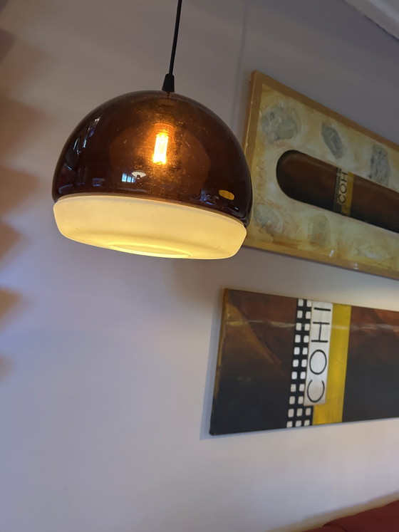 Vintage Space Age Pendant – Lighting, Glass, Plastic (photo 6 of 7)