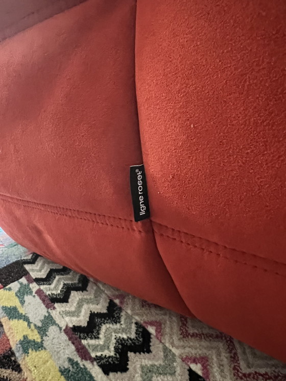Image 1 of TOGO Stoel Ligne Roset Origineel Alcantara MidCentury SpaceAge