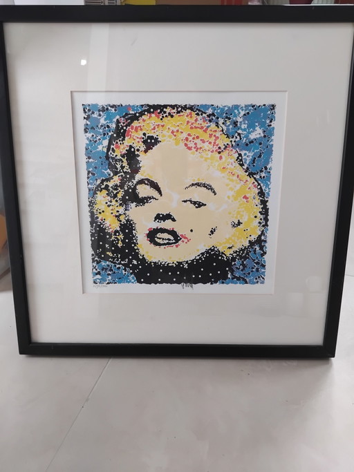 Serigrafia di Marilyn Monroe e di Van Hassel