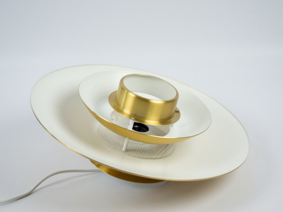 Danish Vintage Roma2 Pendant Lamp by Junge, 1980s – Aluminium (photo 8 of 9)