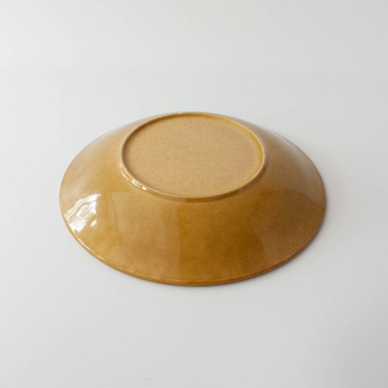 1960s Scandinavian Ceramic Plate in Green Mustard Tone – Crockery (photo 6 of 15)
