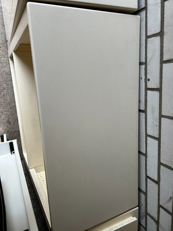 Mobile TV Interlübke, anni '80, MDF, color crema – Armadi a muro (photo 5 of 6)