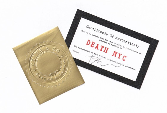 Image 1 of Death NYC - Dumbo X Van Gogh - screenprint with frame