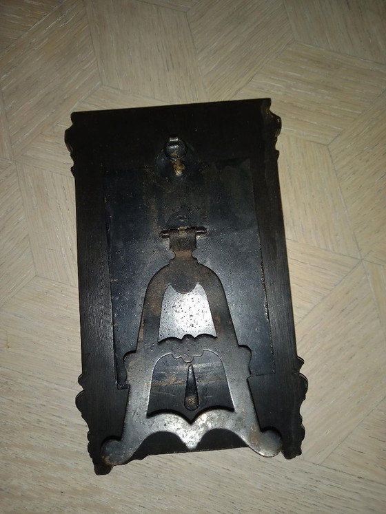 Bakelit Fotorahmen 1910-1915, Kunststoff, Braun, Klassiek (Foto 5 von 5)