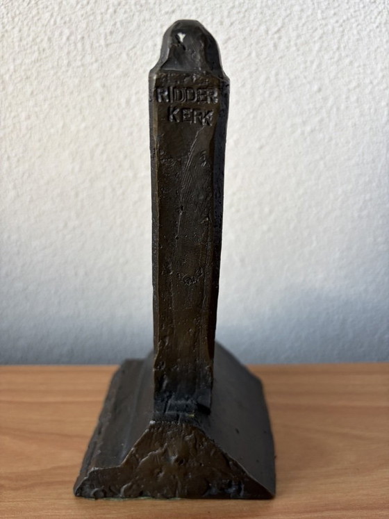 Scultura in bronzo Jaap Hartman-Ridderkerk Ijsselmonde-1716-1992 – Sculture (photo 4 of 7)