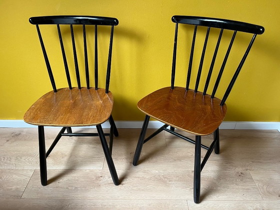 Image 1 of Three dining chairs Farstrup model no. 196