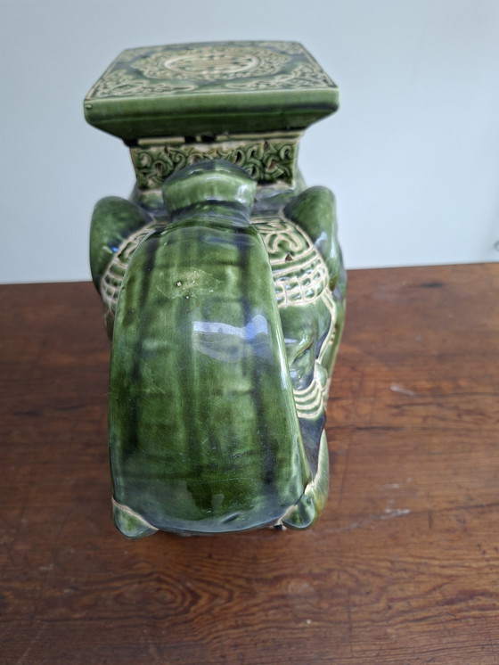 Image 1 of Tavolo per piante in ceramica xl elefante