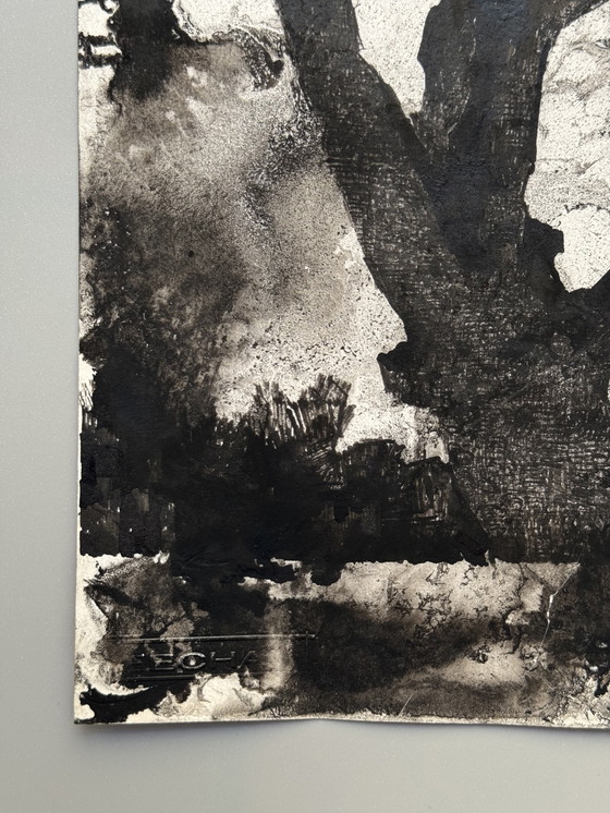 Image 1 of Eugene Eechaut (1928-2019) - Noire Reverie (1980) 4 Kunstwerke