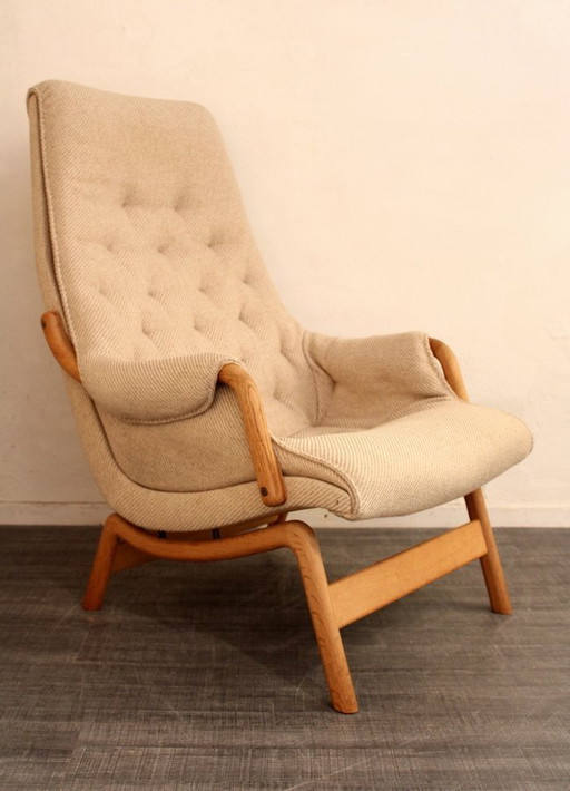 Danish vintage armchair oak - Danish armchair