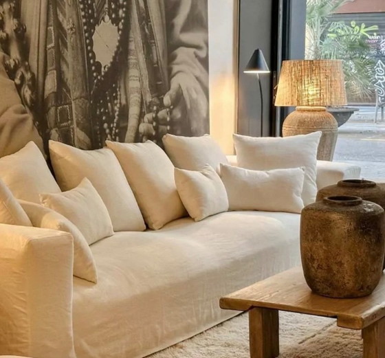 100% Linen Sofa, new, unused – MIV Interiorismo, 3-5 seaters, Textile (photo 3 of 5)