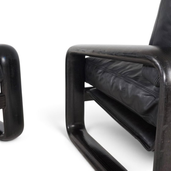 Set van 2 Rosenthal Hombre leren fauteuils van Burkhard Vogtherr, 1970 – Leather, Vintage (photo 20 of 20)